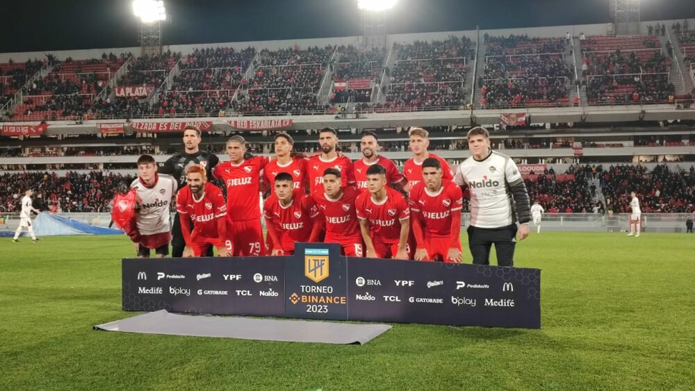 Independiente empató por 1 a 1 ante Lanús.