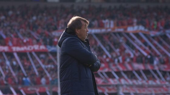 Ricardo Zielinski, el entrenador de Independiente.