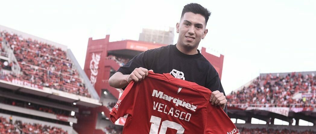 Alan Velasco se hizo presente en el Libertadores de América. (@Independiente)
