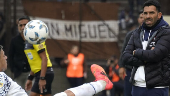 Tevez dirigió su último partido en Independiente. (Foto: Clarín)