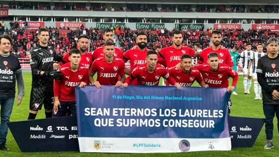 Independiente perdió en el debut ante Talleres. (@LigaAFA)